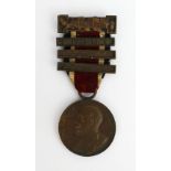 The King's Medal with Bar & Ribbon for L. Sumner