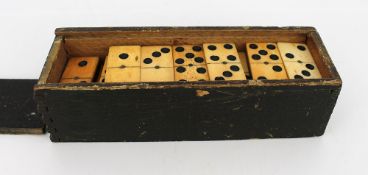 Antique Cased Dominos