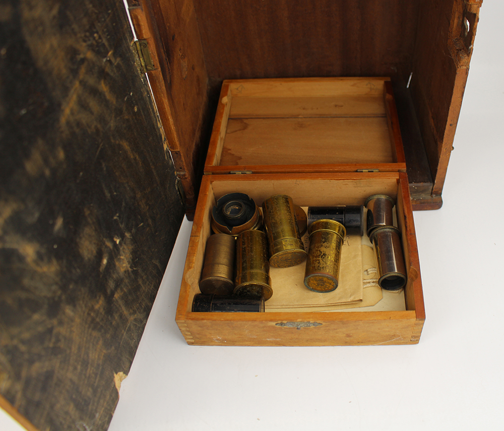 Antique Henry Crouch Microscope - Image 7 of 9