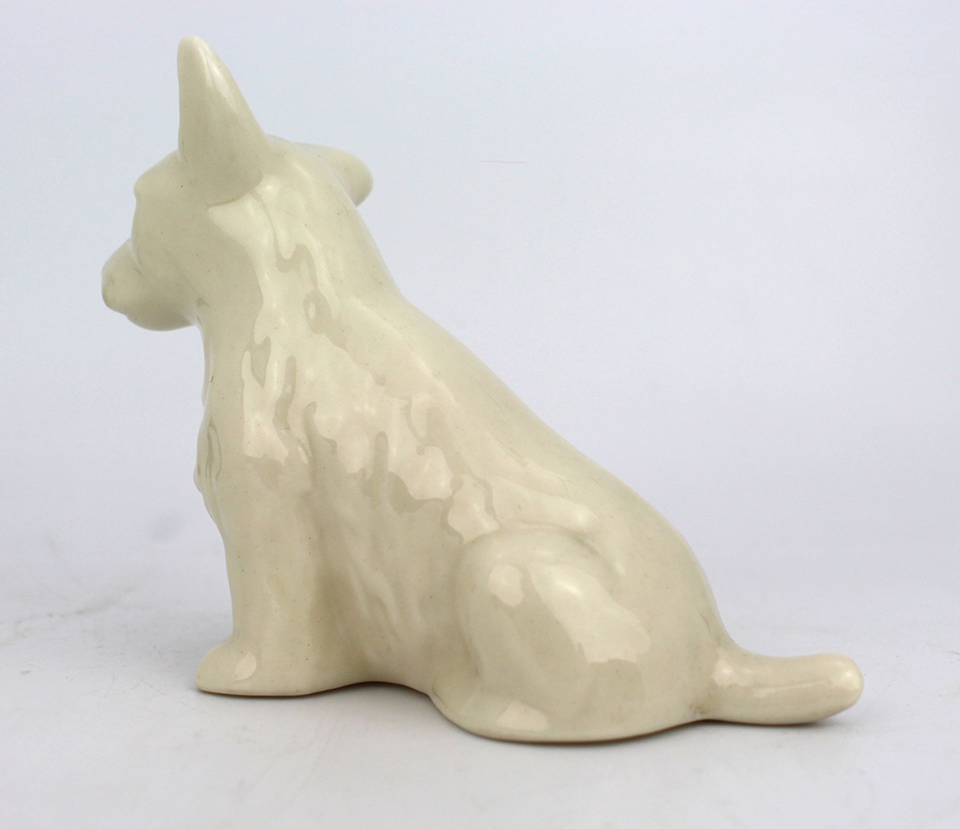 Irish Belleek Dog c.1980 - Image 2 of 3