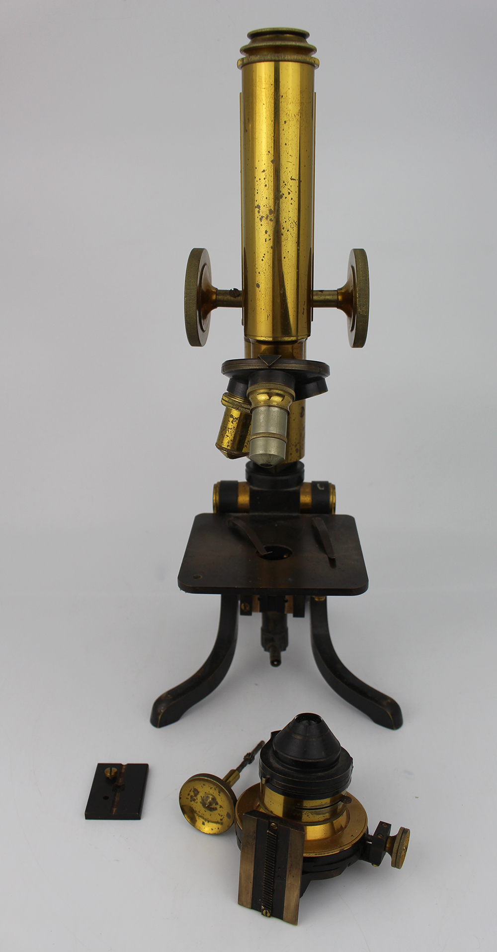 Antique Henry Crouch Microscope - Image 4 of 9