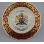 Royal Worcester Royal Warrant Cabinet Plate