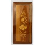 Italian Inlaid Floral Marquetry Panel