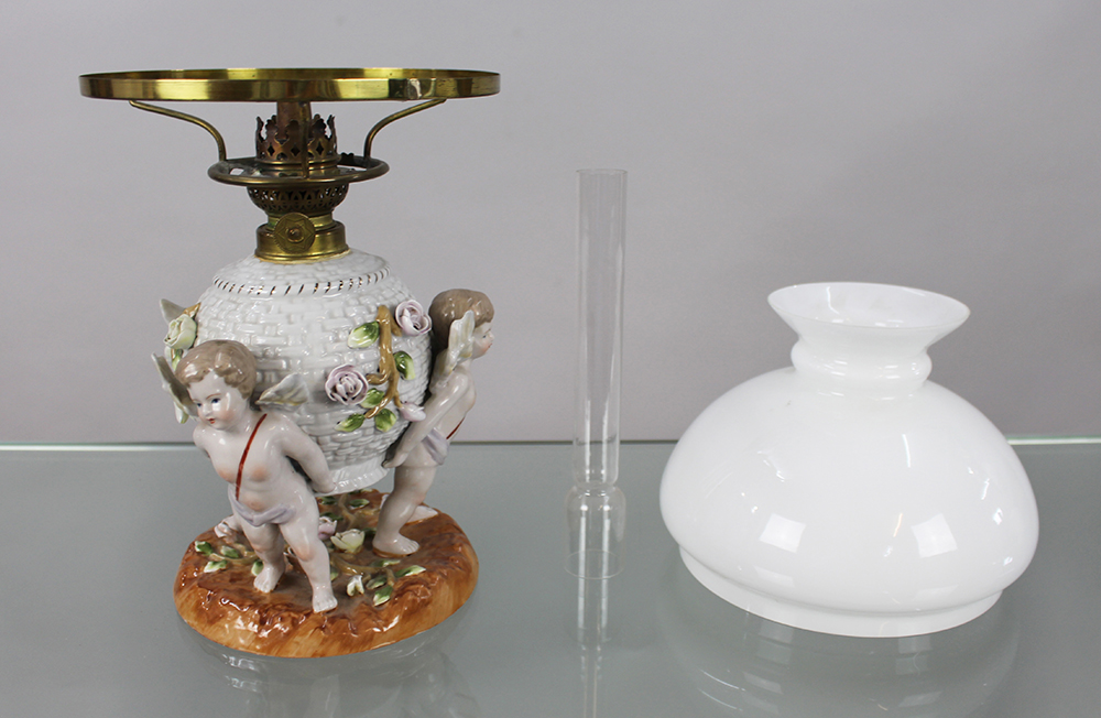 Dresden Oil Lamp - Image 8 of 9