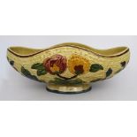 H.J.Wood Indian Tree Boat Shaped Bowl