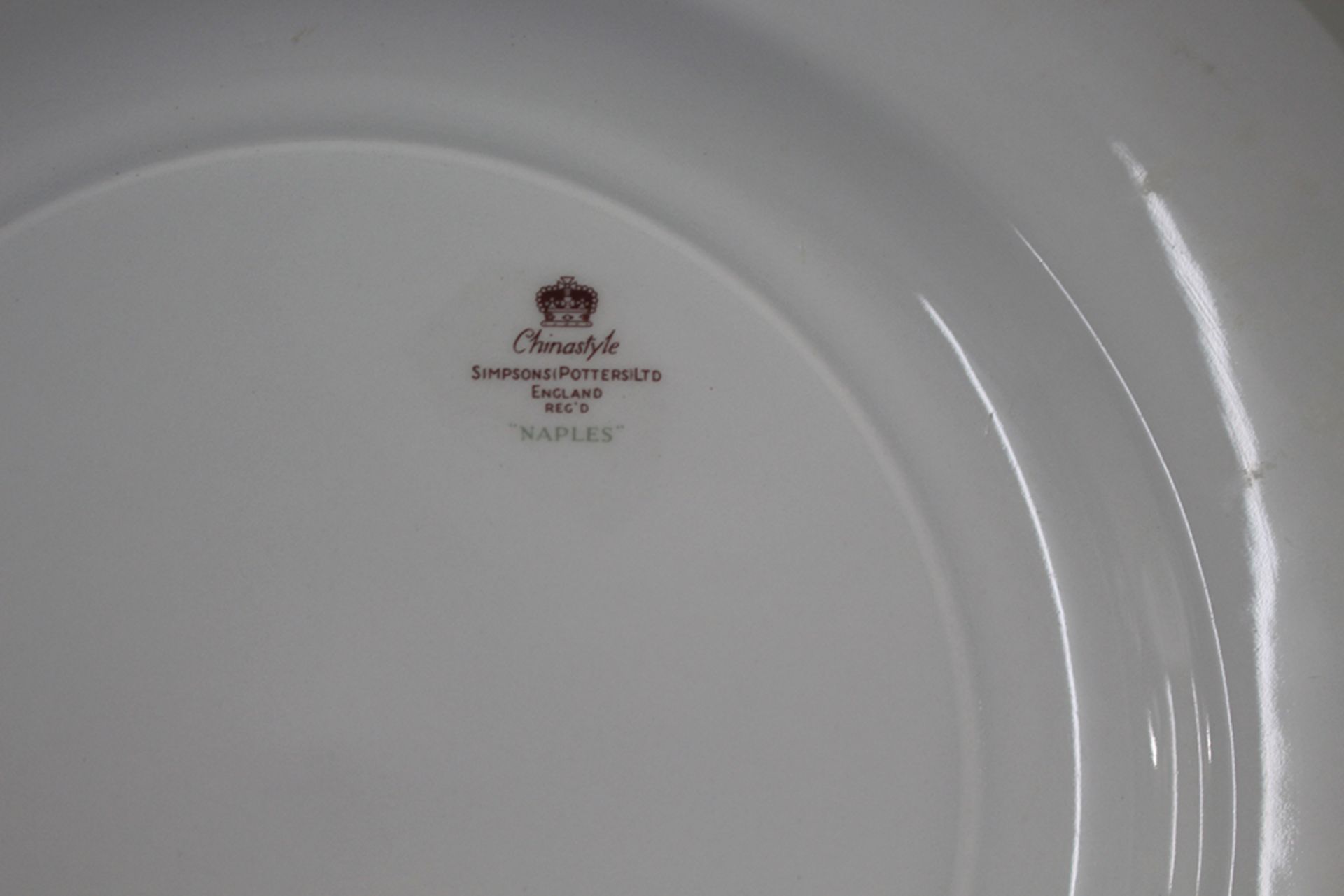 Chinastyle Simpson Potteries Naples Part Dinner Service - Image 6 of 7