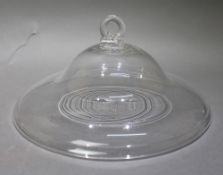 Antique Glass Smoke Bell