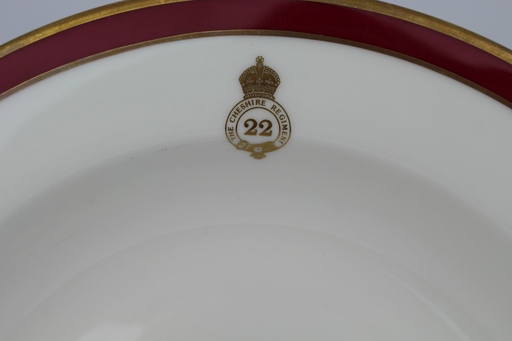 Set of 5 Grafton Cheshire Regiment Bowls - Image 2 of 7