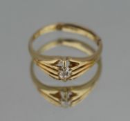 18ct Gold Diamond Ring