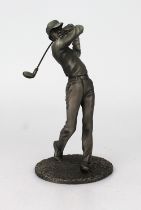 Vintage Golfing Figurine