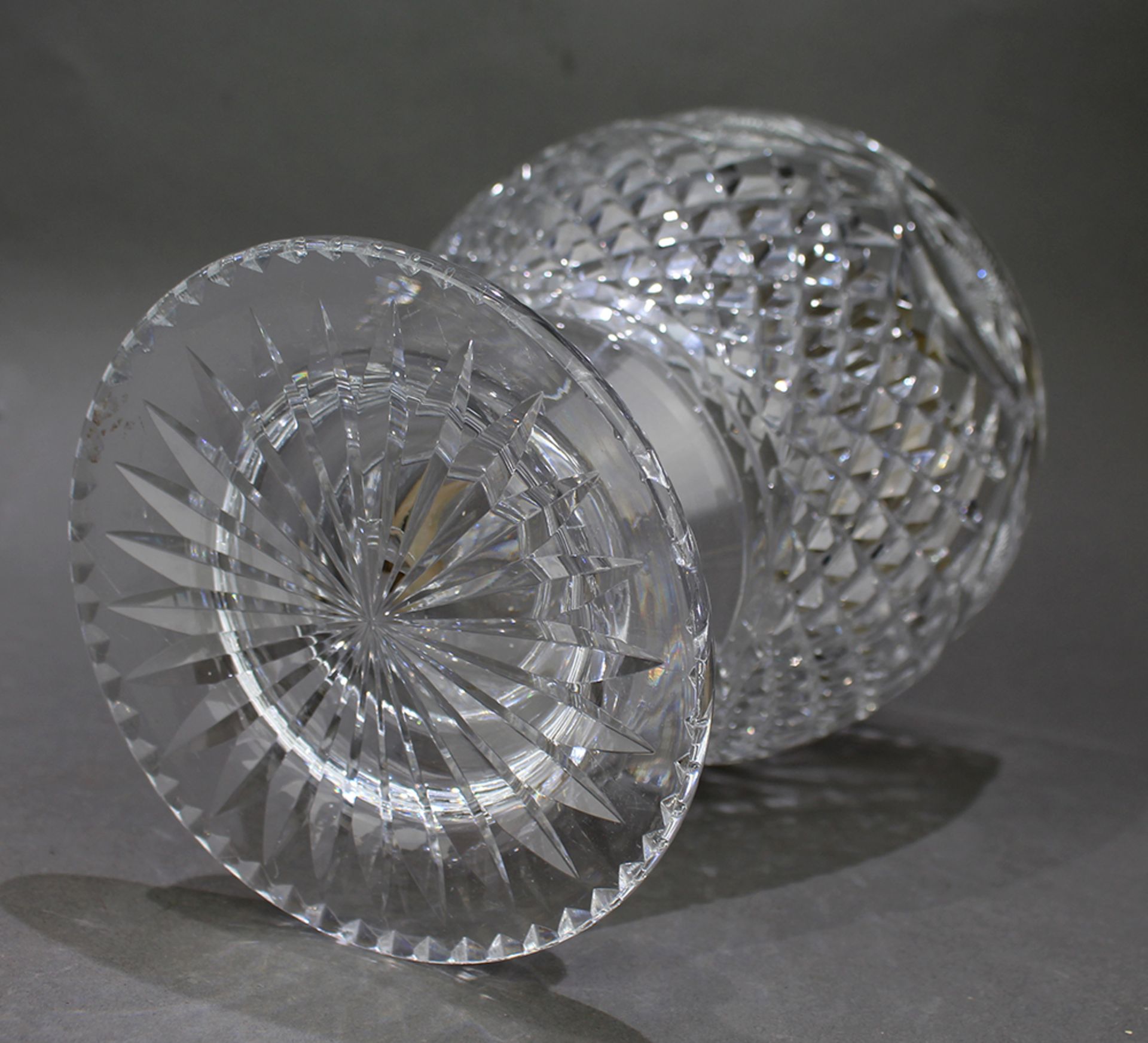 Vintage Crystal Vase - Image 3 of 3