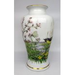 Franklin Porcelain The Spring Glen Vase