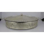 Vintage Silver Plated Lidded Serving Dish