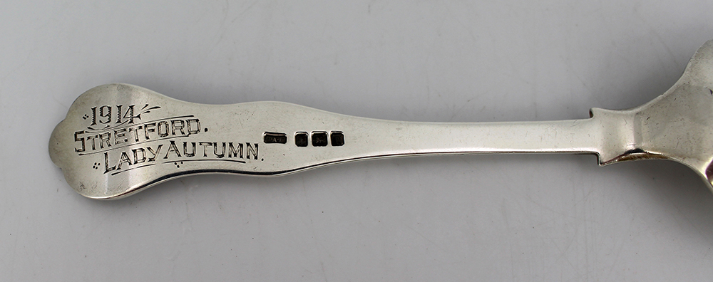 Solid Silver British Bulldog Spoon - Image 3 of 3