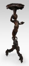 Carved 18th c. Style Figural Torchere c.1890