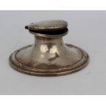 Solid Silver Antique Inkwell