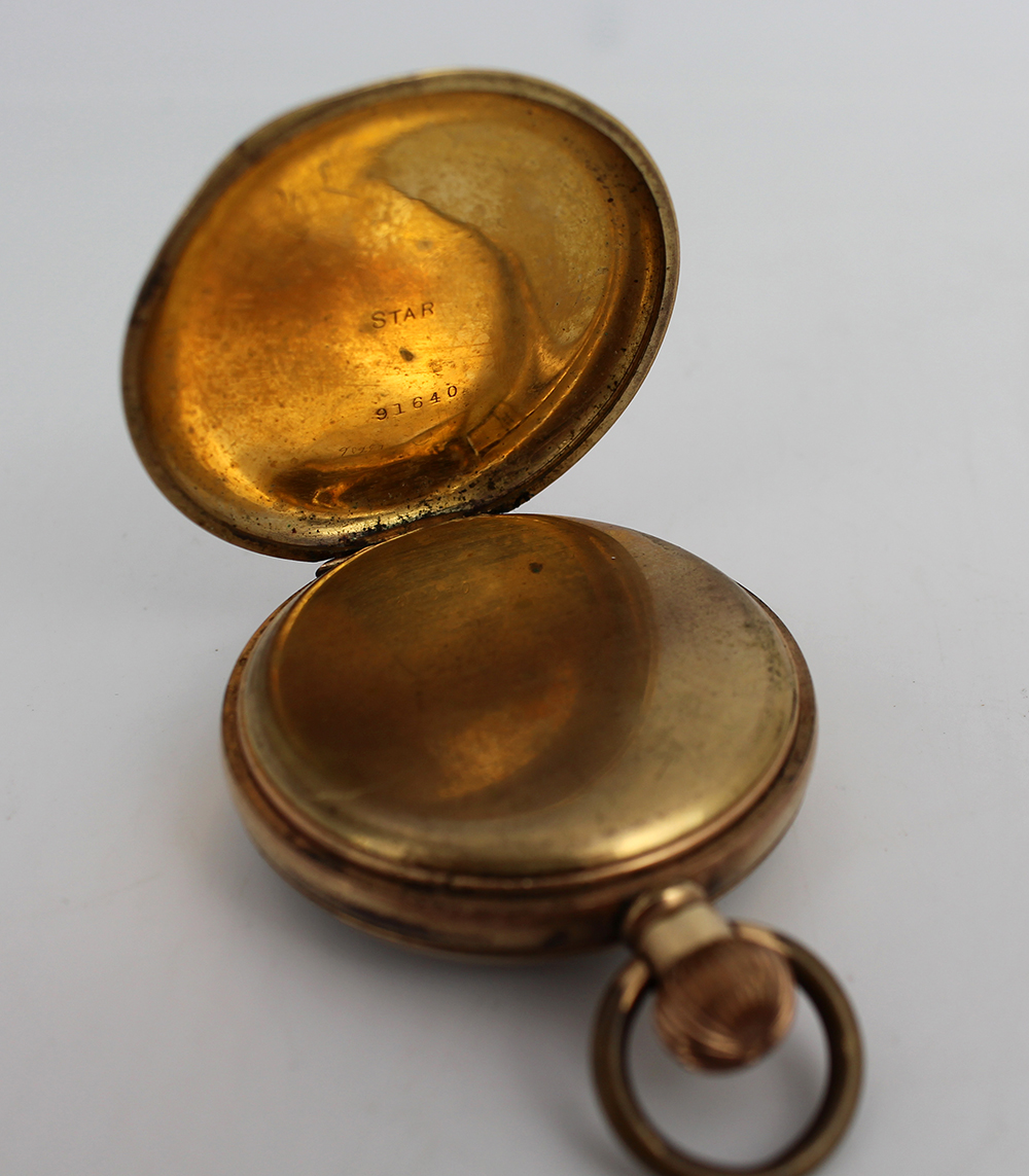Gold Plated Waltham Pocket Watch - Image 4 of 4