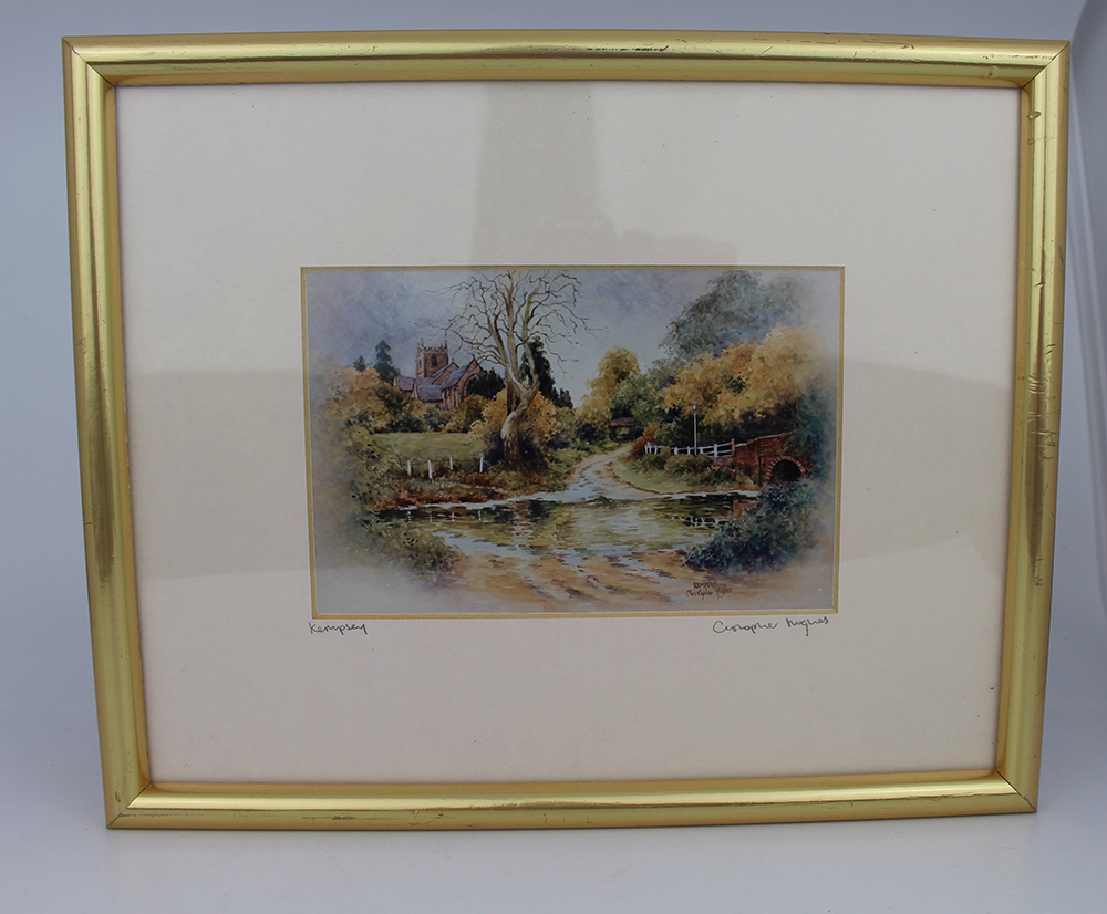 Pair of Limited Edition Framed Worcester Prints - Image 4 of 6