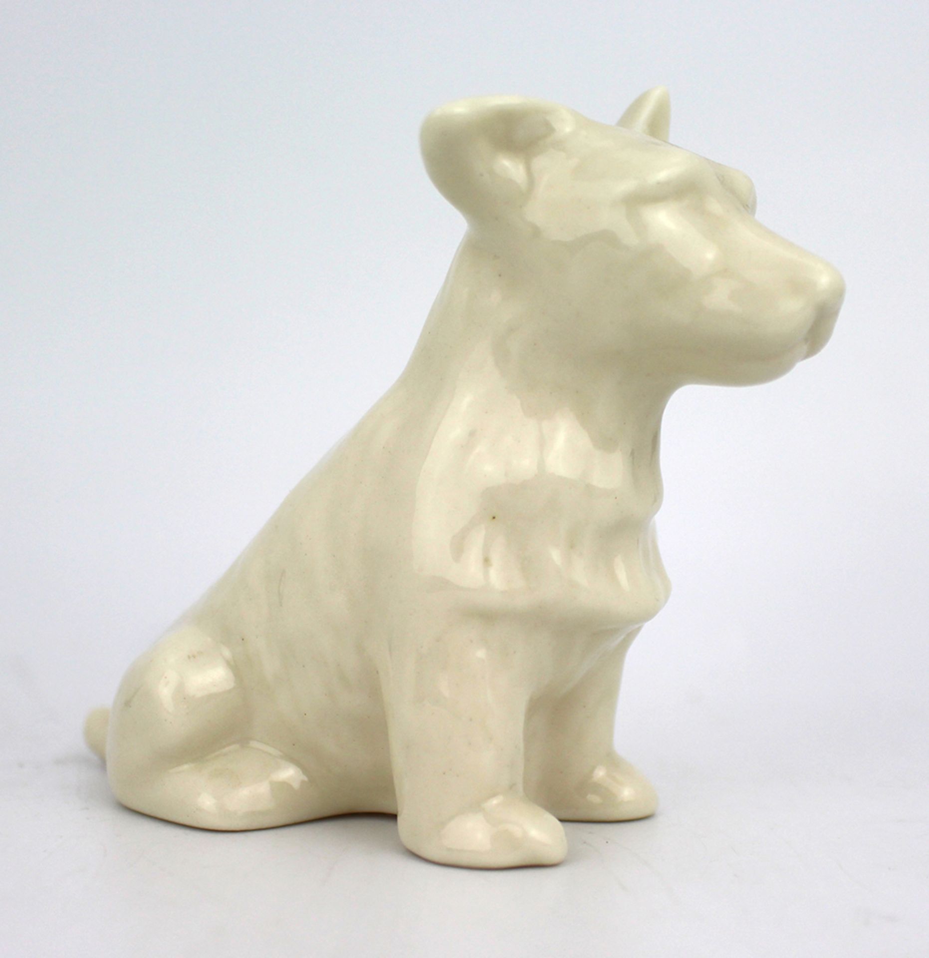 Irish Belleek Dog c.1980