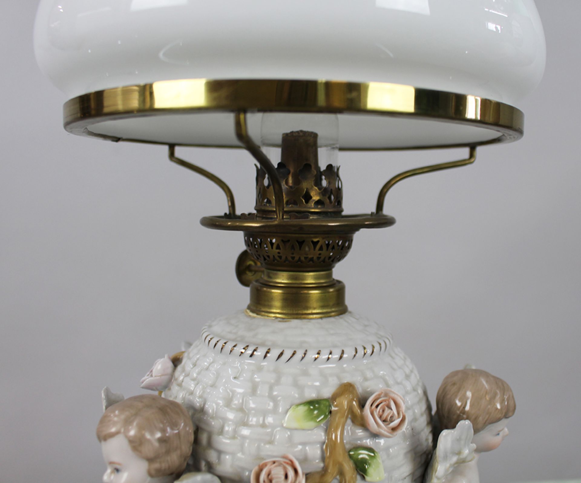 Dresden Oil Lamp - Image 3 of 9