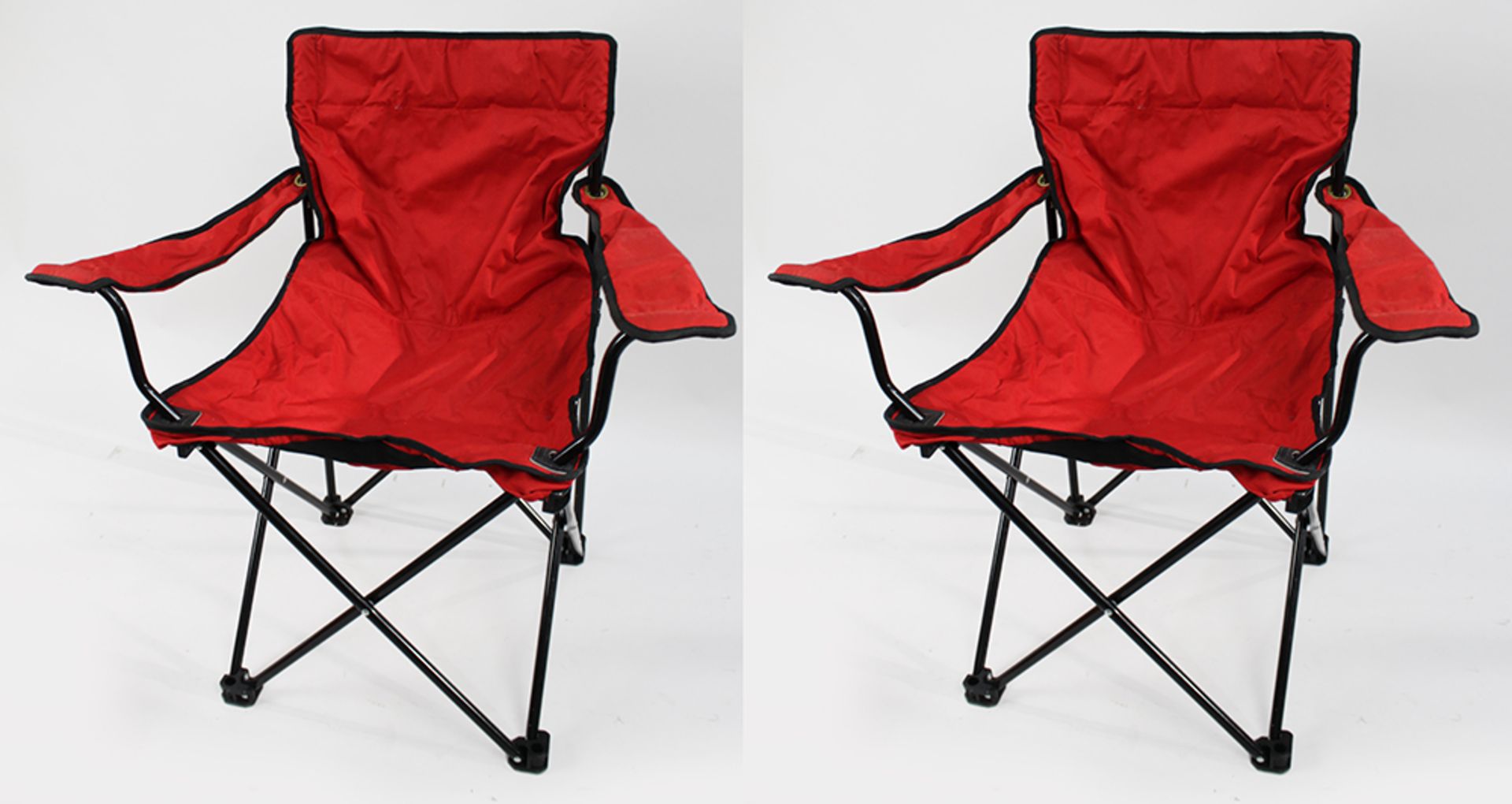 Pair of Canvas Camping Chairs Unused