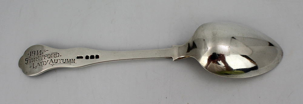 Solid Silver British Bulldog Spoon - Image 2 of 3