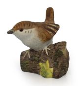 Acorn Bird Wren Figurine