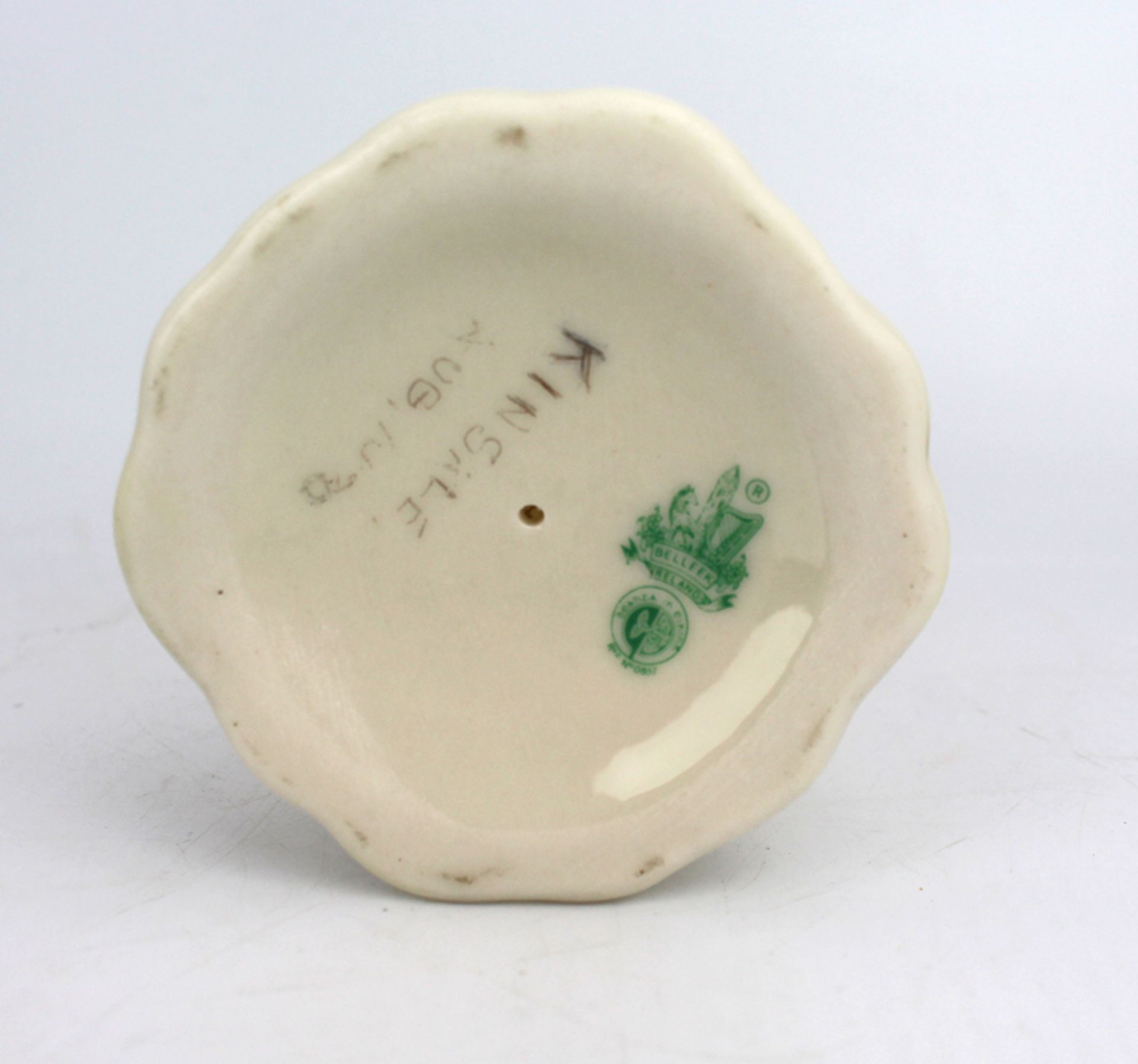 Irish Belleek Lustre Sunflower Vase c.1970 - Image 4 of 4