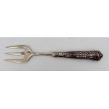 Solid Silver Bread Fork