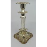 Vintage Silver Plated Candlestick