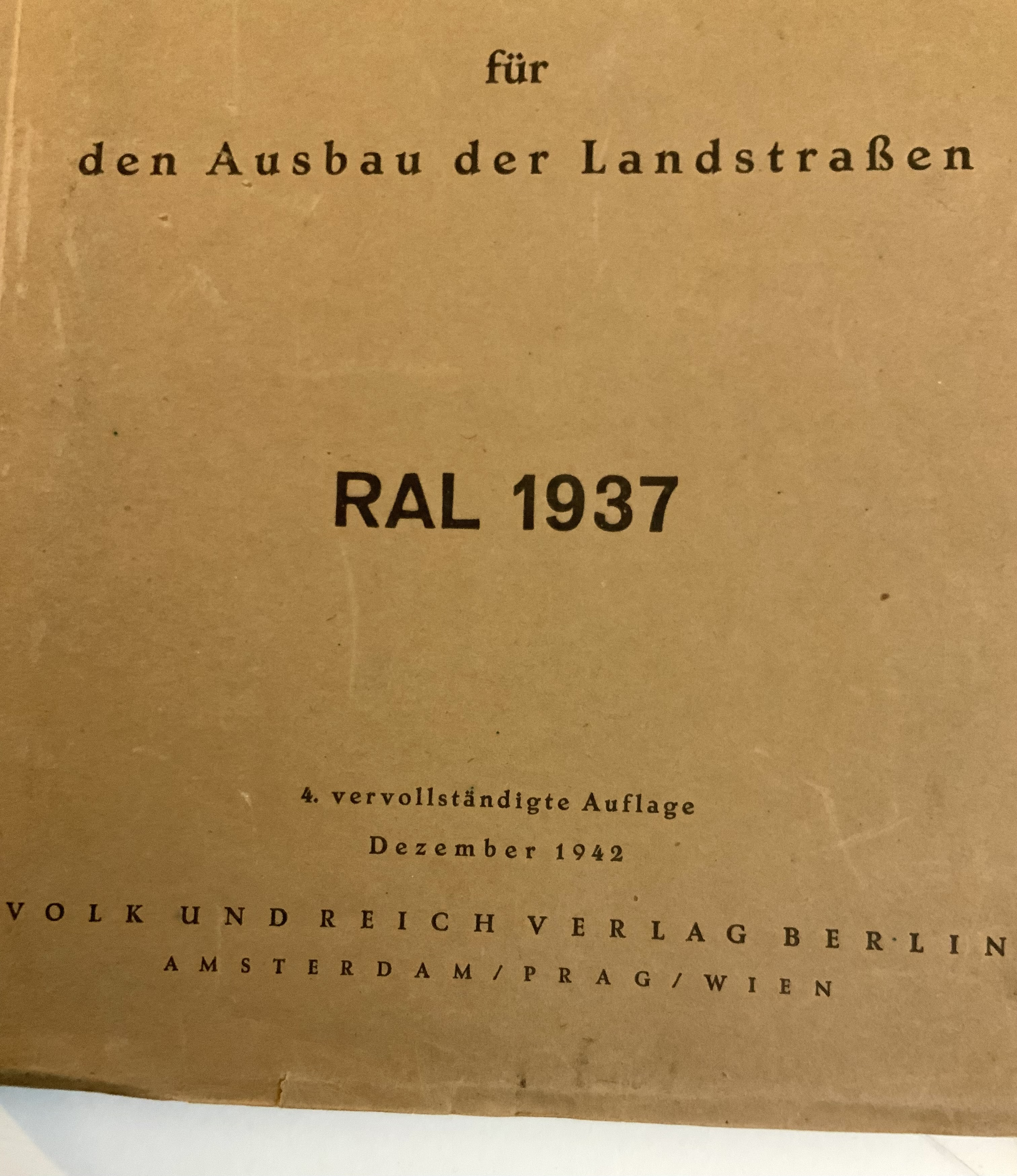 WW2 German Roads / Highway Construction Book / Documents 1937/42 - Rare Original - Image 22 of 28