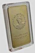 Queen Elizabeth II Gold Bar Diamond Jubilee