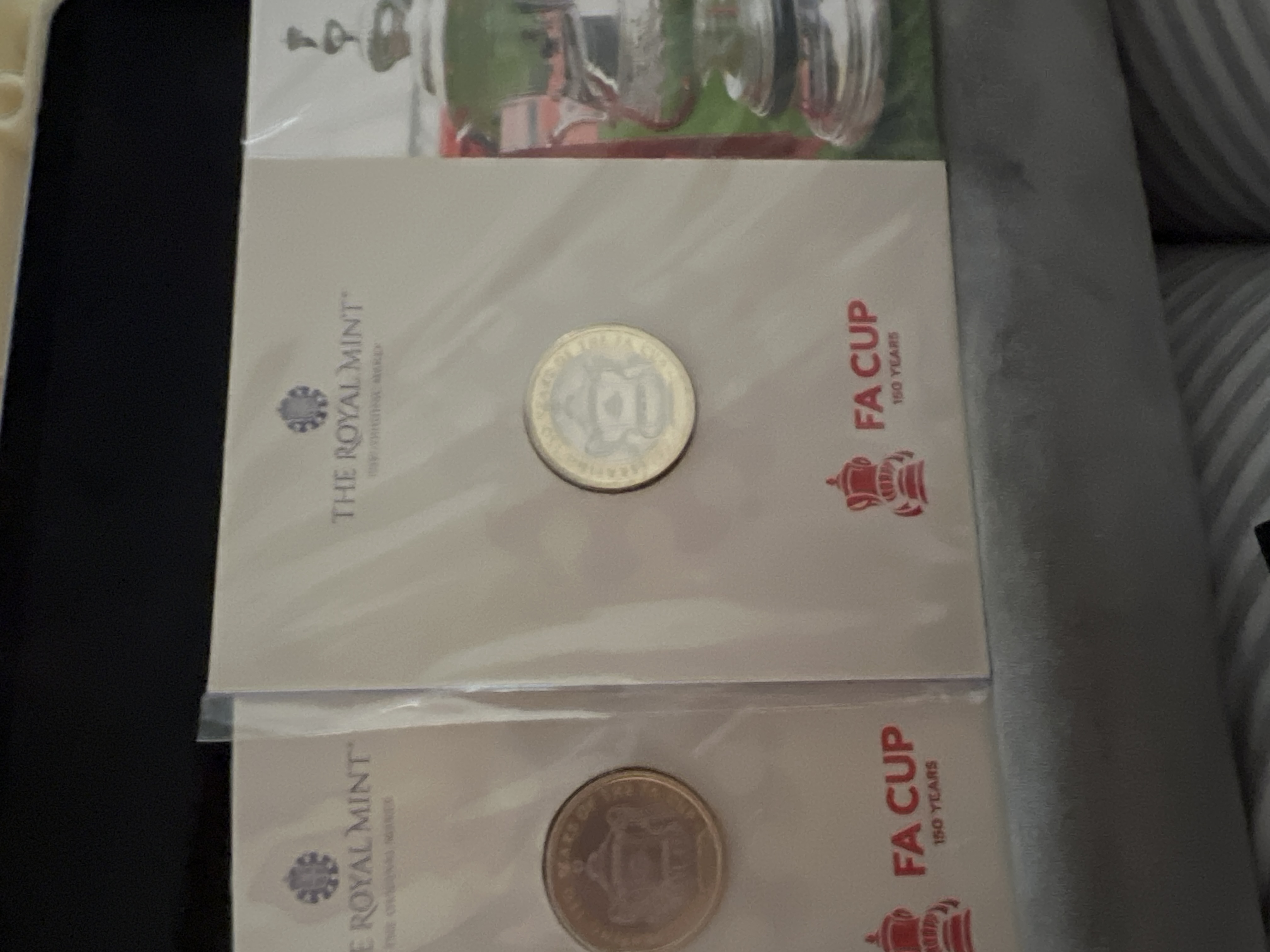 Two FA Cup Final Coins - Bild 4 aus 5
