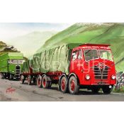 British Road Services Foden F6 Truck Metal Wall Art