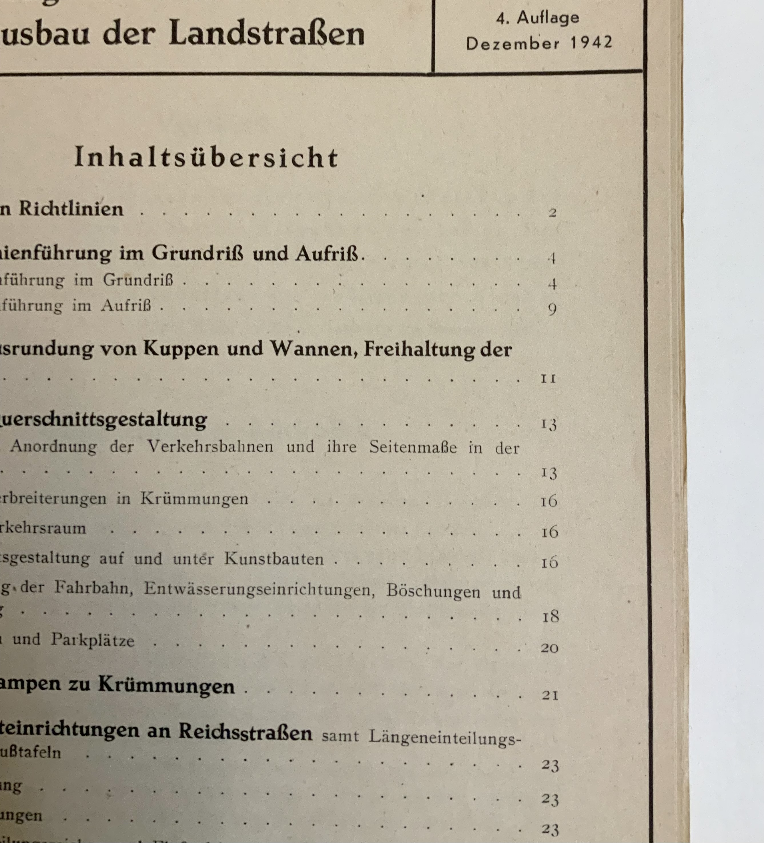 WW2 German Roads / Highway Construction Book / Documents 1937/42 - Rare Original - Image 8 of 28