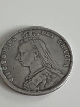 Silver Coin Queen Victoria 1887
