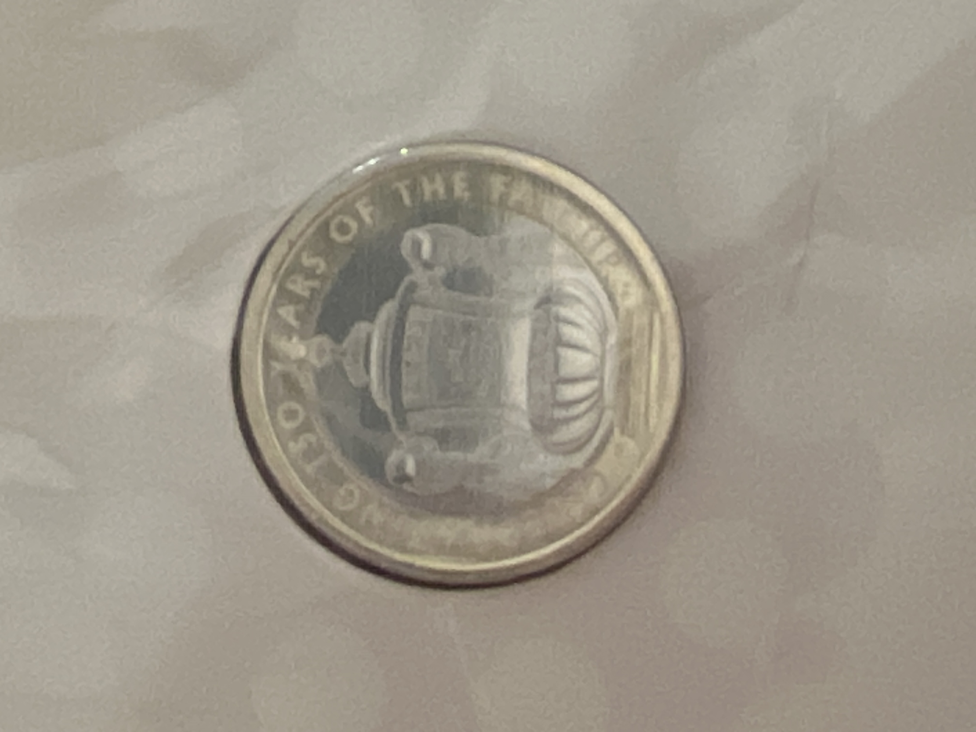 Two FA Cup Final Coins