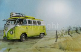 Travelling Northumberland Moors & Beaches Metal Wall Art