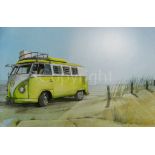 Travelling Northumberland Moors & Beaches Metal Wall Art