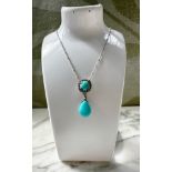 Vintage Turquoise Pendant