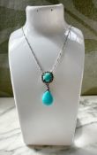 Vintage Turquoise Pendant