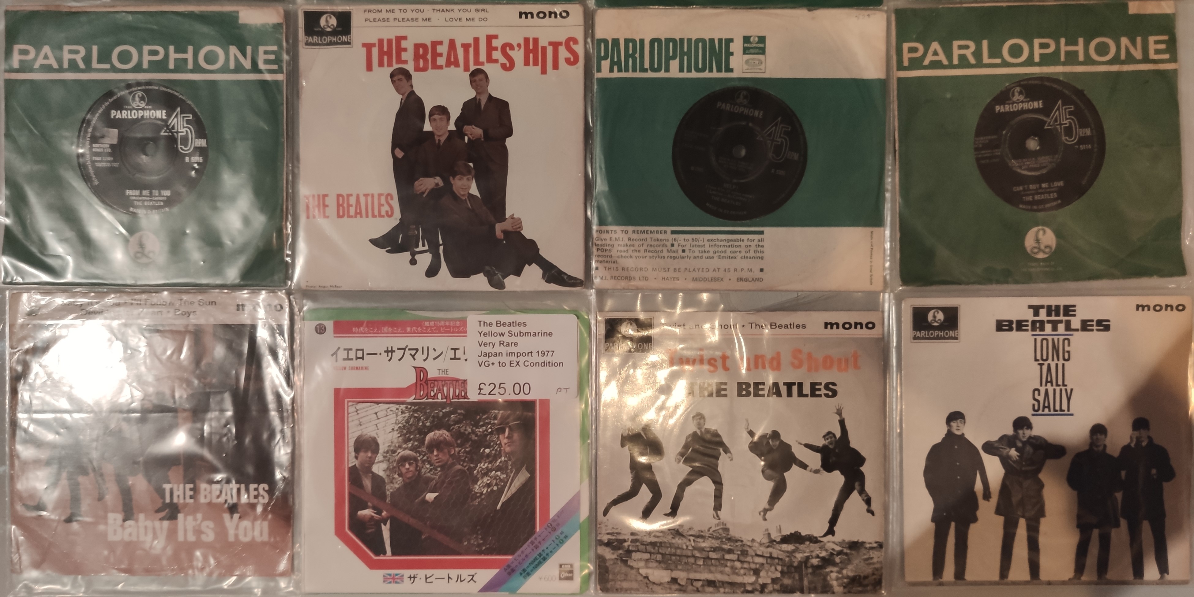 A Fantastic Collection of 16 x The Beatles EPs / Singles / Japan Import. - Image 2 of 3