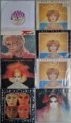 A Collection of 8x Toyah 7” Vinyl Singles Mainly VG+ To EX Condition
