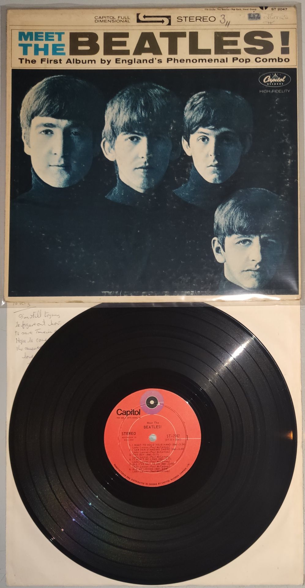 A Collection of 9 x The Beatles Vinyl Records. U.S and Canada Pressings. - Image 8 of 10