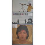 3 x Paul McCartney & Wings Vinyl LPs – McCartney II – London Town & Pipes of Peace - UK 1st Press...