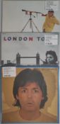 3 x Paul McCartney & Wings Vinyl LPs – McCartney II – London Town & Pipes of Peace - UK 1st Press...