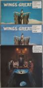 3 x Paul McCartney Wings Vinyl LPs – Back To The Egg & Greatest Hits – All UK First Pressings.