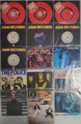 A Fantastic Collection of 16x Police and Related 7” Vinyl Singles