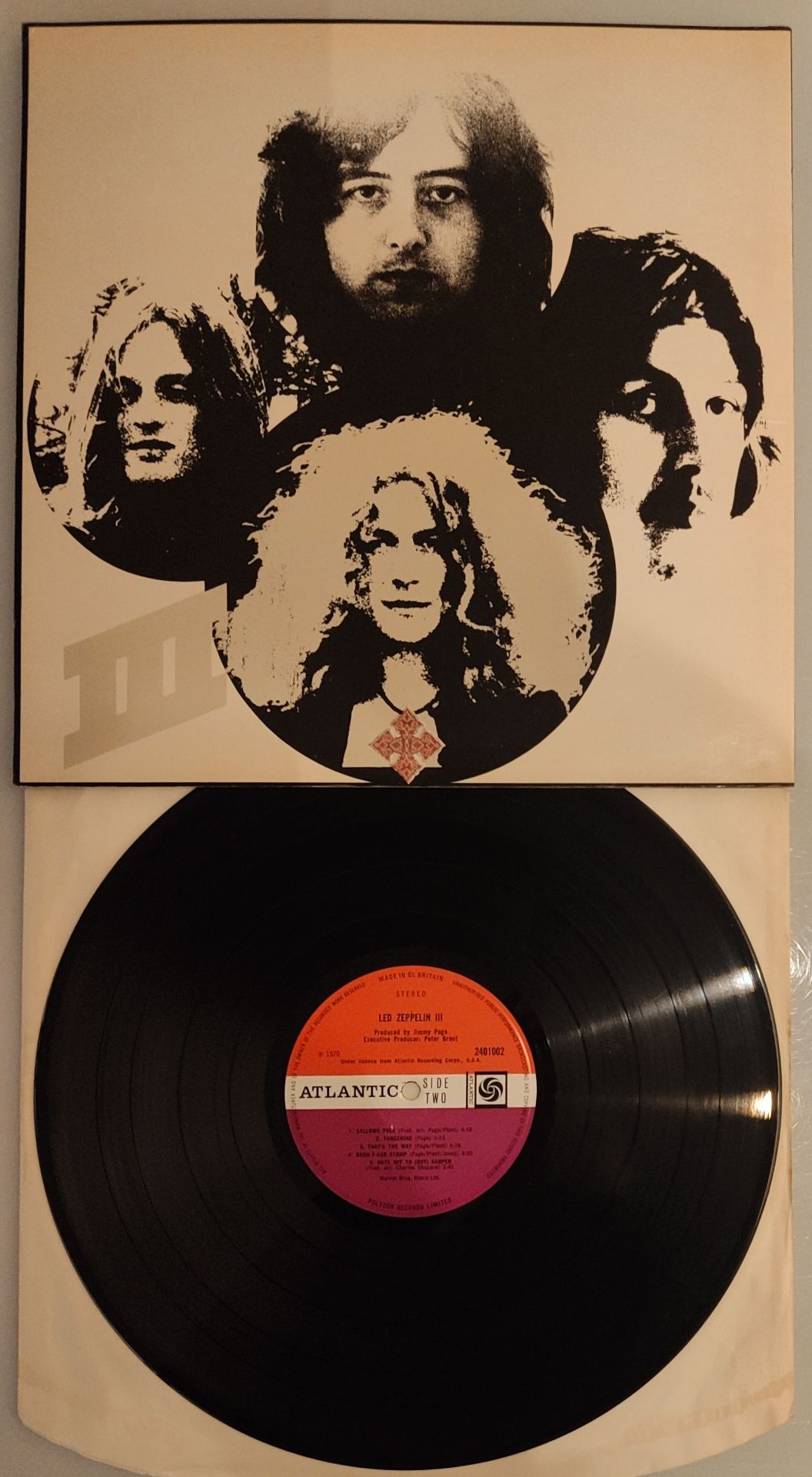 Led Zeppelin III UK 1970 1st Pressing - Peter Grant Credit - A5 / B5 - VG+ To EX. - Image 2 of 11
