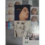 A Collection of 12 x Eurythmics / Annie Lennox New Wave Vinyl LPs and 12” Single.